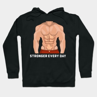 Stronger Every Day Gym Hoodie